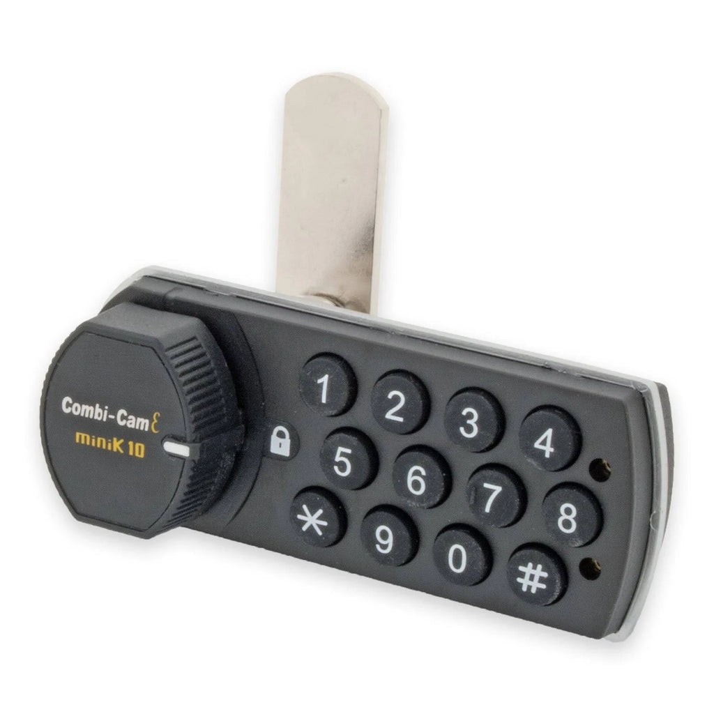 Horizontal Electronic Cabinet Lock - Black V556785