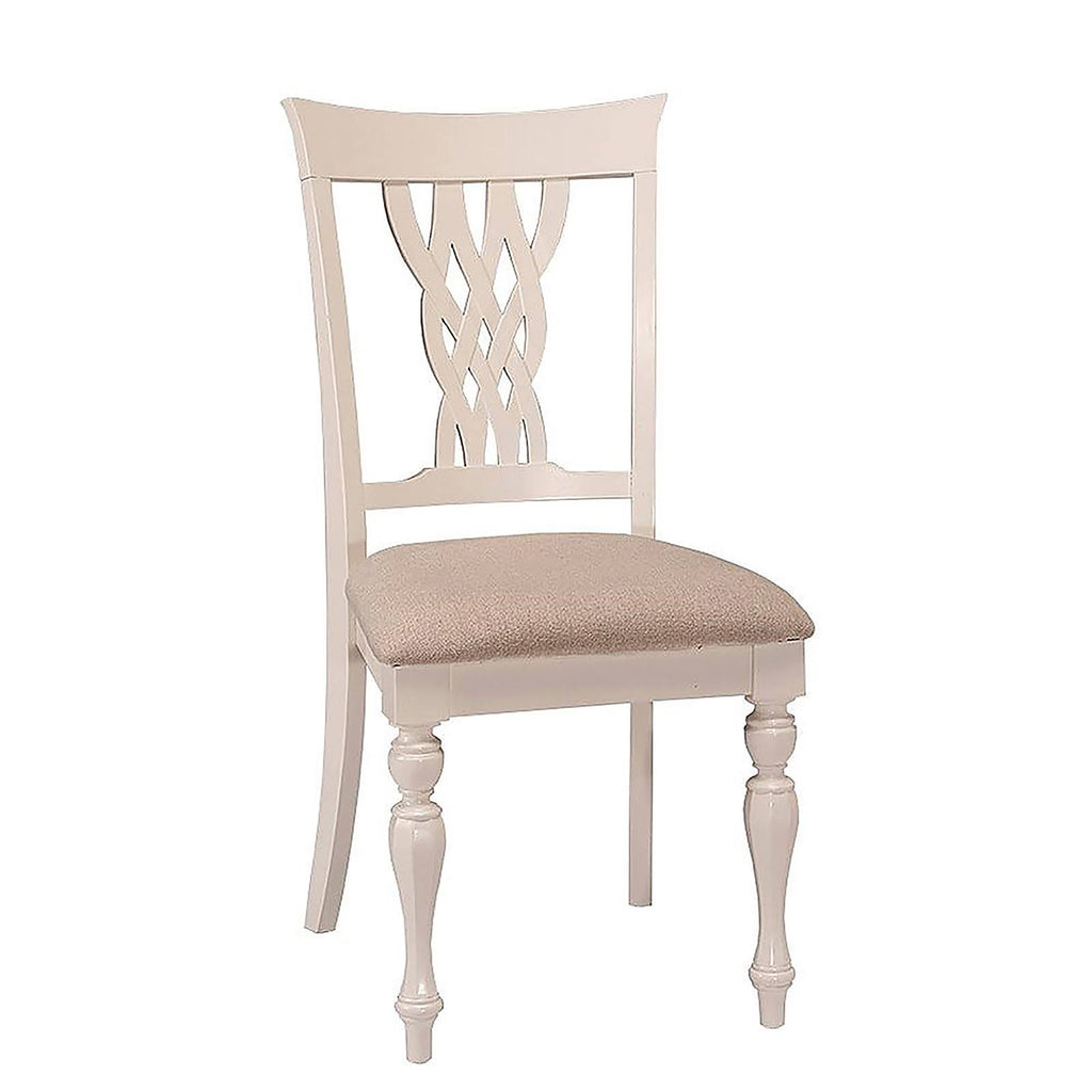 White Dining Chair Set of 2 D949