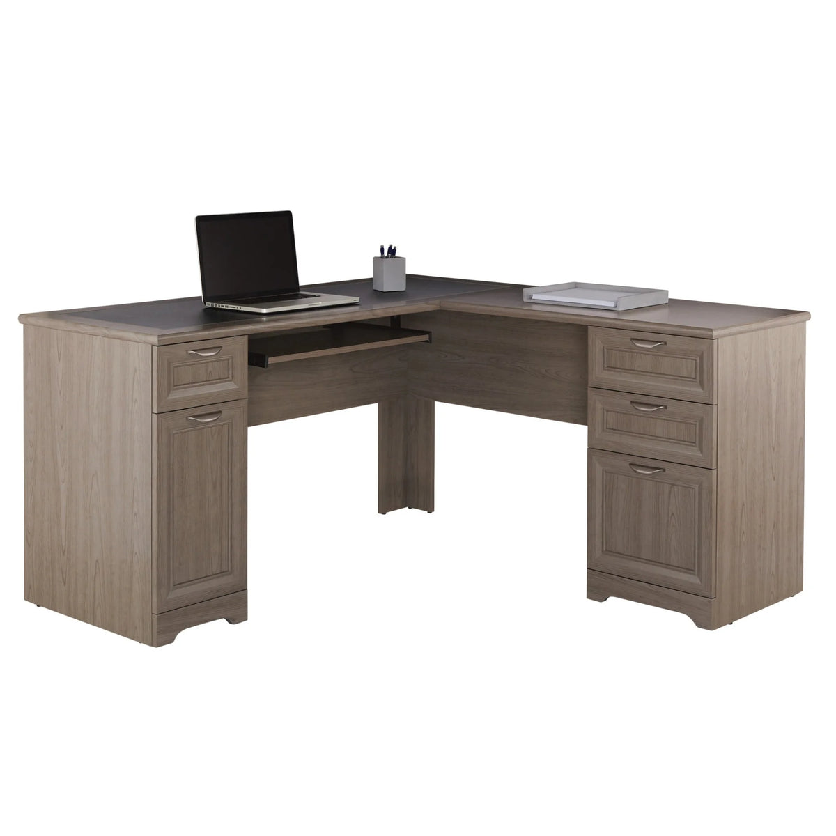 Gray L-Shape Corner Desk X691