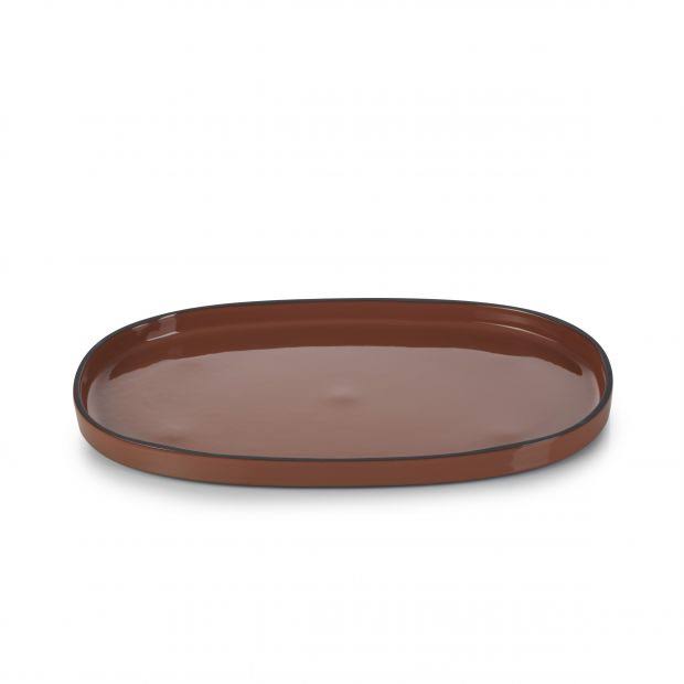 Large Oval Service Plate Y5355