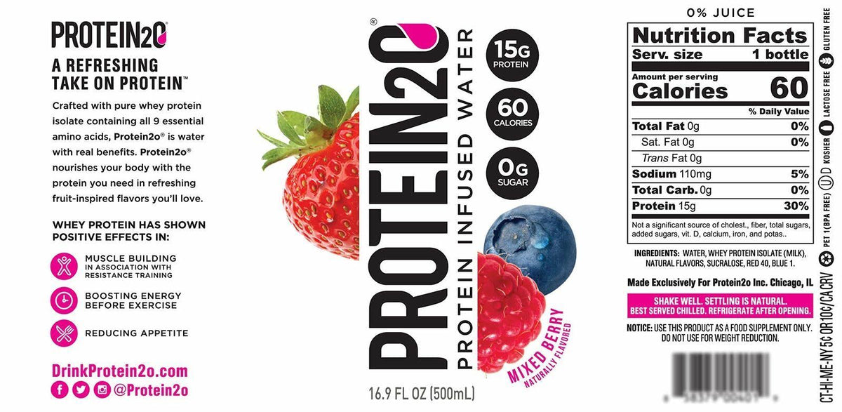 Low Calorie Whey Protein Drink 16.9 oz Pack of 12 S44189