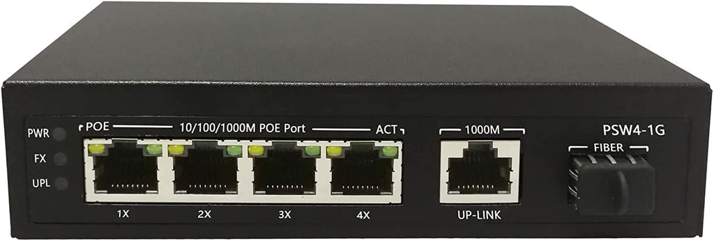 4 Port Gigabit PoE Switch Unmanaged V54394