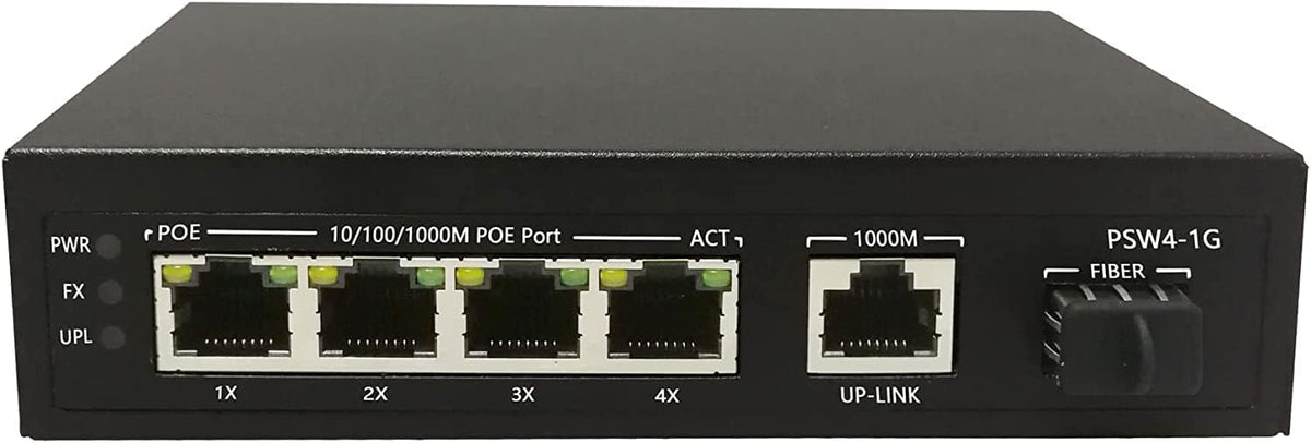 4 Port Gigabit PoE Switch Unmanaged V54394