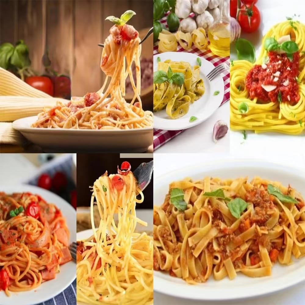 6-in-1 Cordless Electric Pasta Maker with Moulds and Cutter O51914
