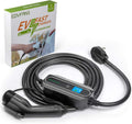 Portable EV Charger, NEMA14-50 220V-240V, 32 Amp Level 2 J1772 Charging Cable (Black) B747