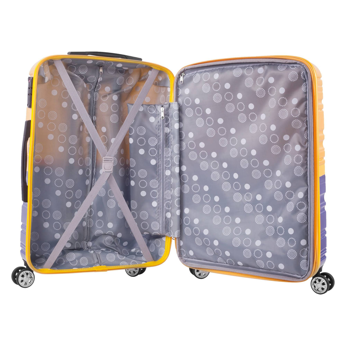 Navy Expandable Polycarbonate Carry-On T1635