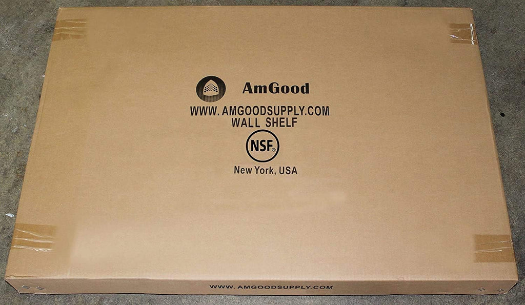 Stainless Steel Wall Mount Floating NSF Shelving T887860