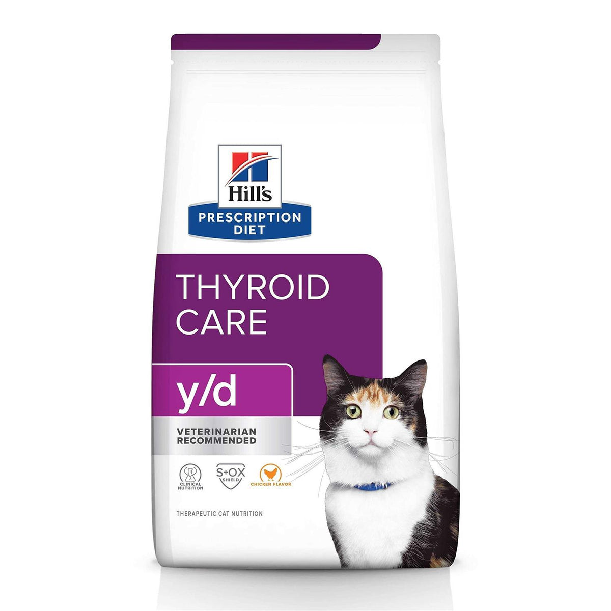 Prescription Diet y/d Feline Thyroid Care Dry Food A704