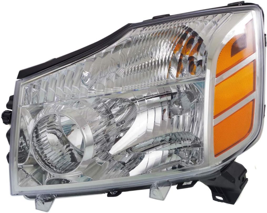 Passenger Side Halogen Headlight for Nissan Armada 2005 2006 2007 H961899