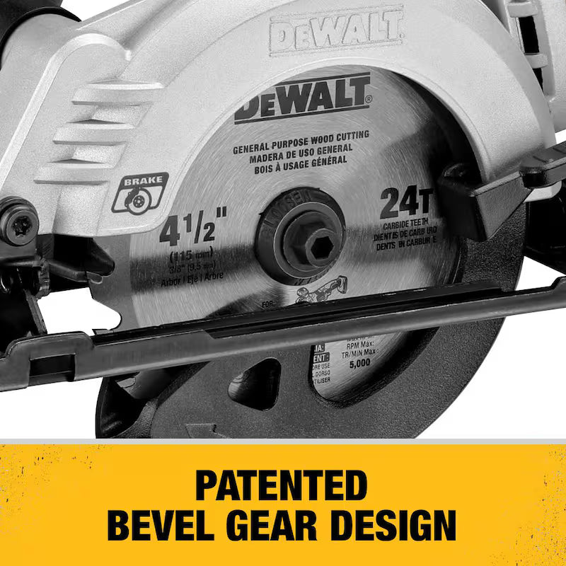 Cordless Brushless 4-1/2 in. Circular Saw with 20V Lithium-Ion 5.0Ah Battery H42837