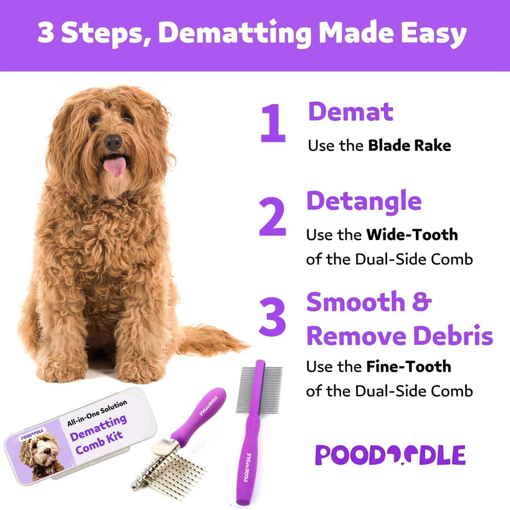 Dematting Comb Kit for Dogs & Cats A6671