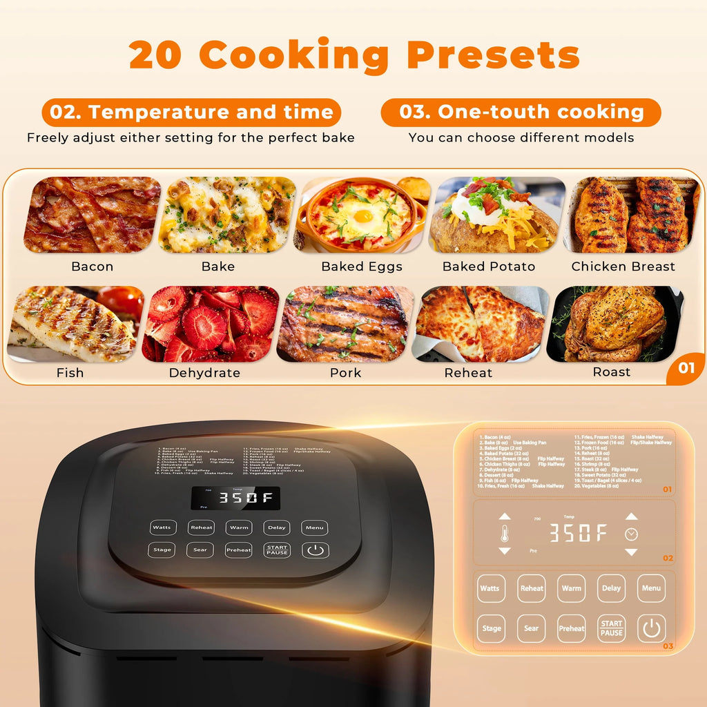 8 Quart Air Fryer A106
