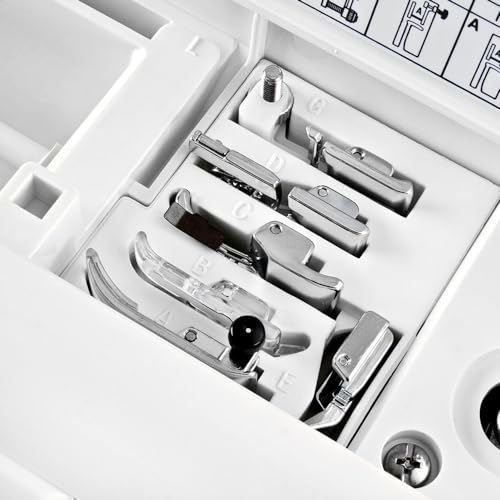 Heavy-Duty Sewing Machine with 18 Built-in Stitches + Hard Case W317