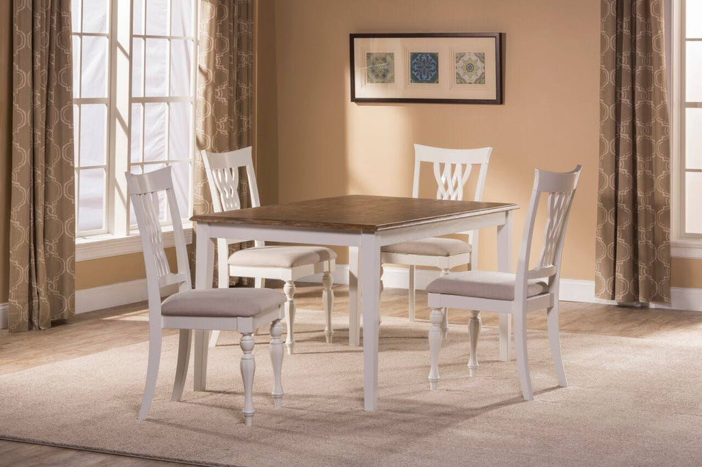 White Dining Chair Set of 2 D949