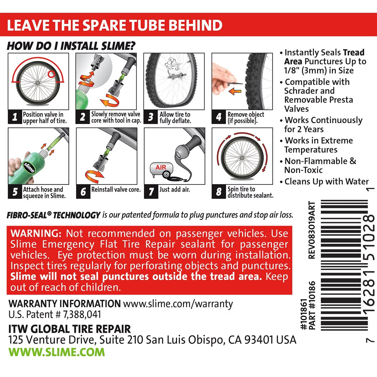 4 oz Bike Tire Sealant I13684