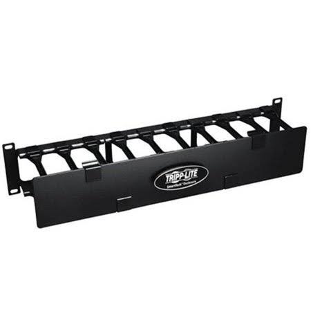 Steel Horizontal Cable Manager with Finger Duct 2URM W8898