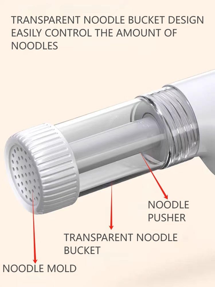 6-in-1 Cordless Electric Pasta Maker with Moulds and Cutter O51914