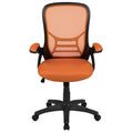 Orange Mesh Office Desk Chair E173069