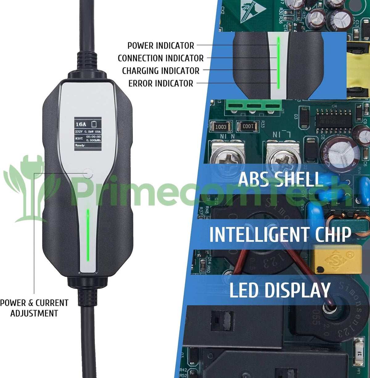 Level 2 Electric Vehicle Charger with 40Ft Cable K117