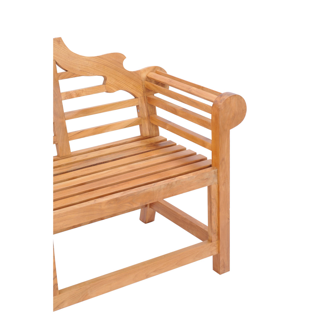 Teak Wood Double Outdoor Bench E390