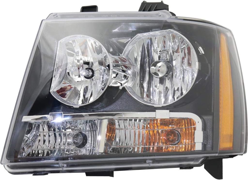 Headlight Assembly for Chevy Tahoe Suburban Avalanche 2007-2013 Pair J48535