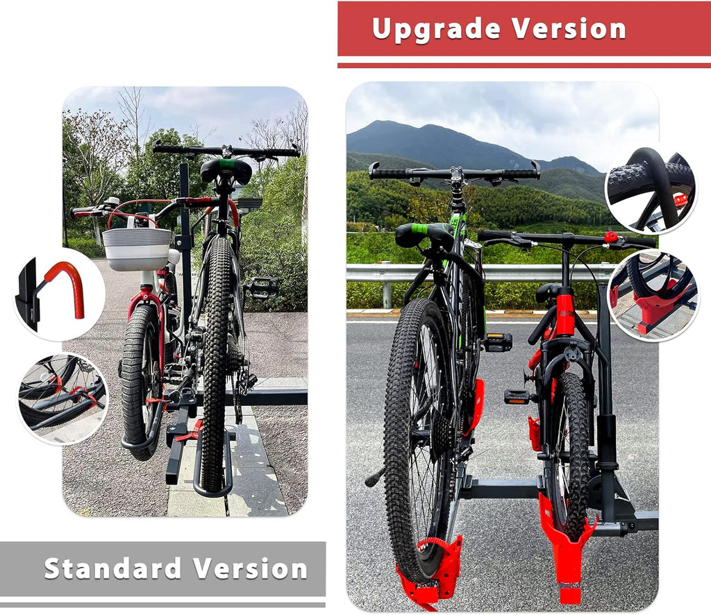 2'' Hitch Bike Rack 2-Bike 132 lbs Capacity with Smart Tilting X417857