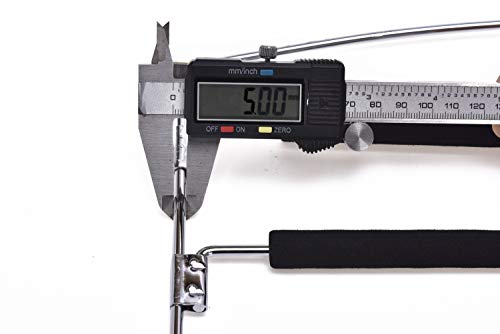 3 Multi-Bar Metal Pants Hangers with Non-Slip Foam Padding Q2274