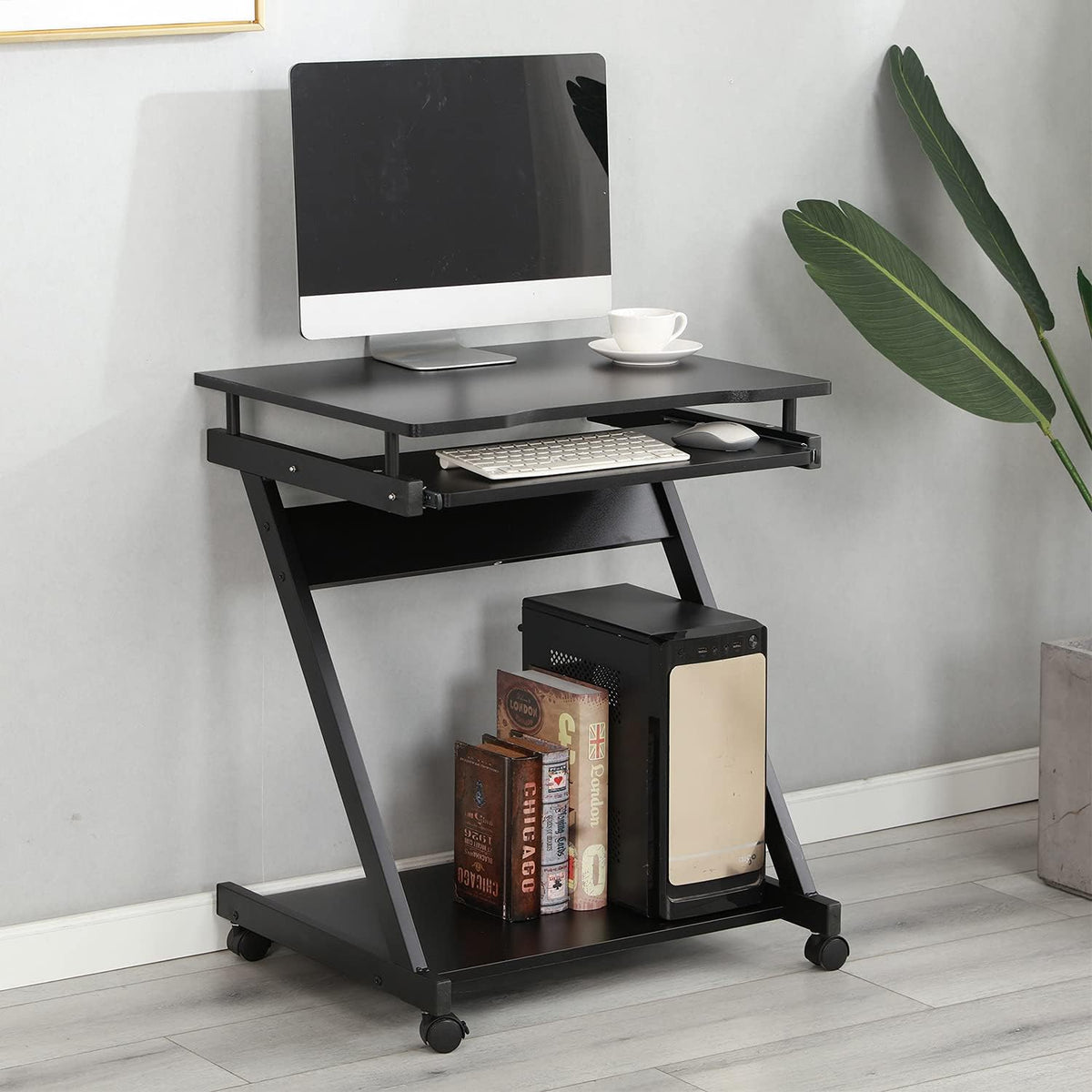 Mobile Laptop Cart with Keyboard Tray A518
