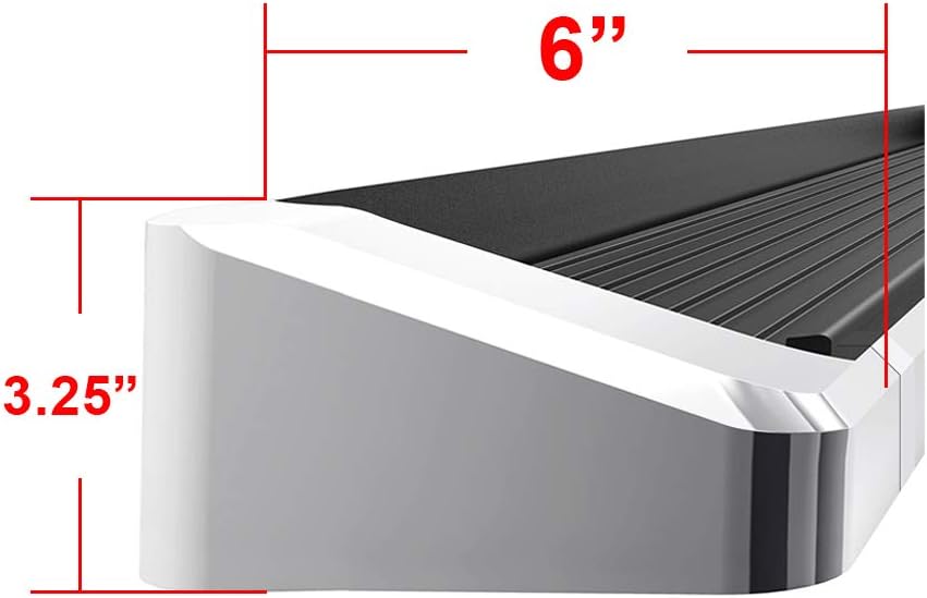 Running Boards 6in Double Cab C83478