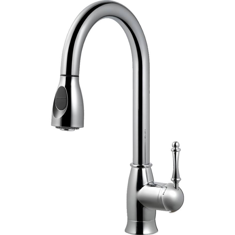 Polished Chrome Pull Down Kitchen Faucet I521200