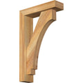 Rough Sawn Bracket with Offset Brace C404