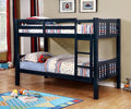 White Twin/Twin Bunk Bed Z40582