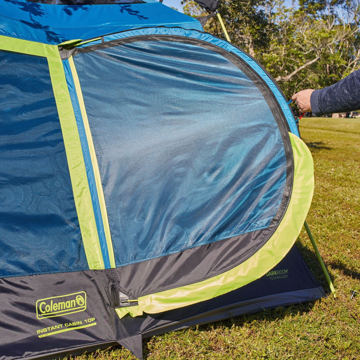 10-Person Cabin Camping Tent with Instant Setup A80204