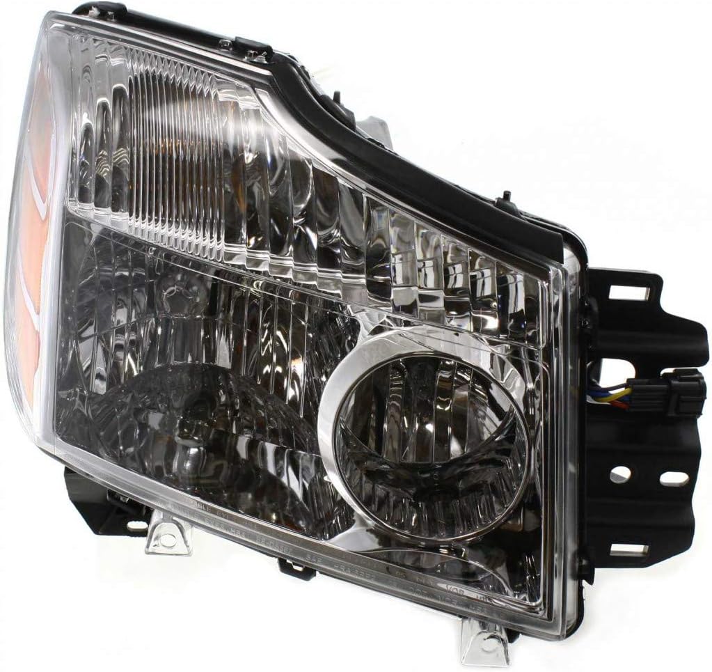 Passenger Side Halogen Headlight for Nissan Armada 2005 2006 2007 H961899