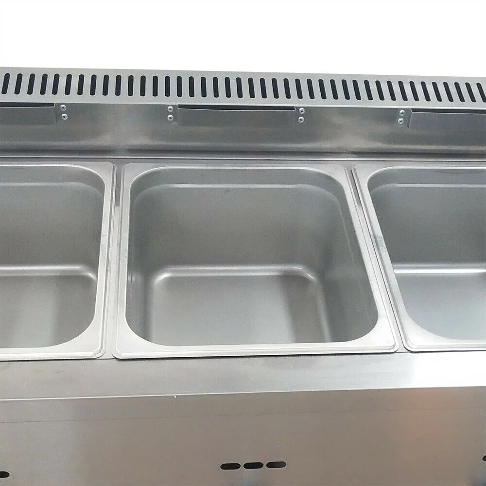 Commercial 18L 3-Pan Gas Fryer C357437