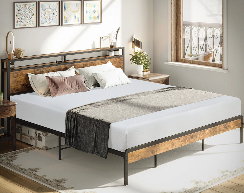 6 Inch King Size Medium Firm Memory Foam Mattress A944