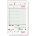 Carbonless Two-Part Guest Check, Green/White P567