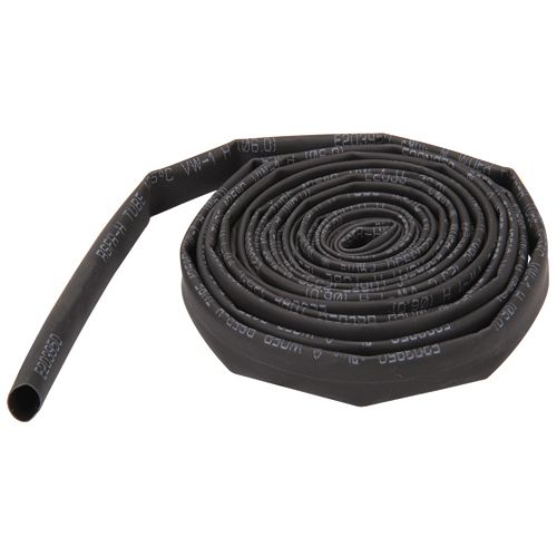 1/4 in. x 8 ft. Black Heat-Shrink Tubing E775540