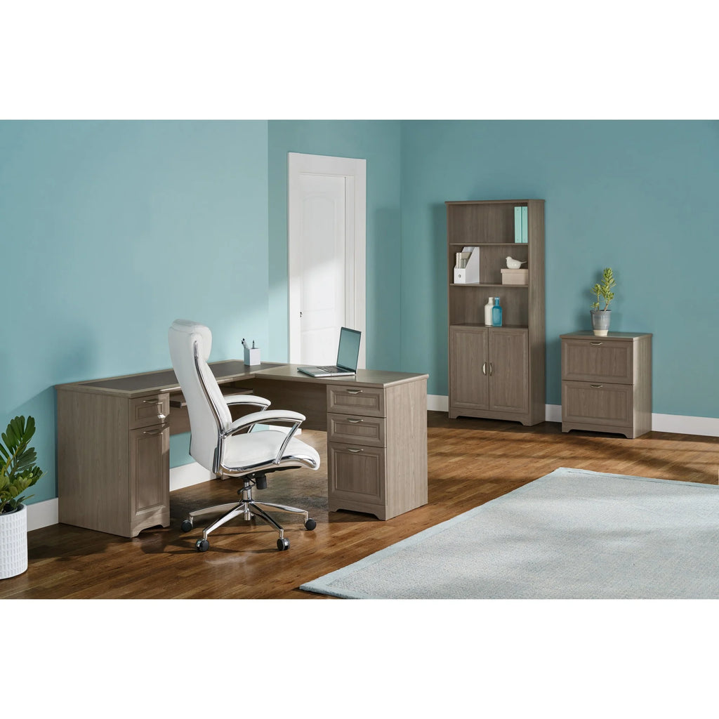 Gray L-Shape Corner Desk X691