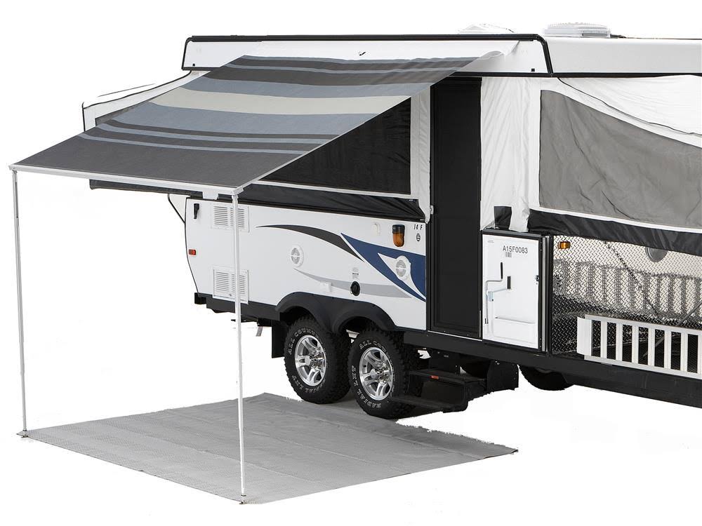 Campout Vinyl Bag Awning Ocean Blue 2.5m B17701