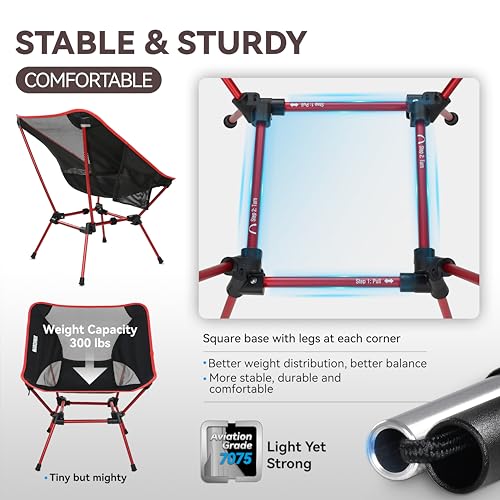 Ultralight Folding Camping Chair D7900