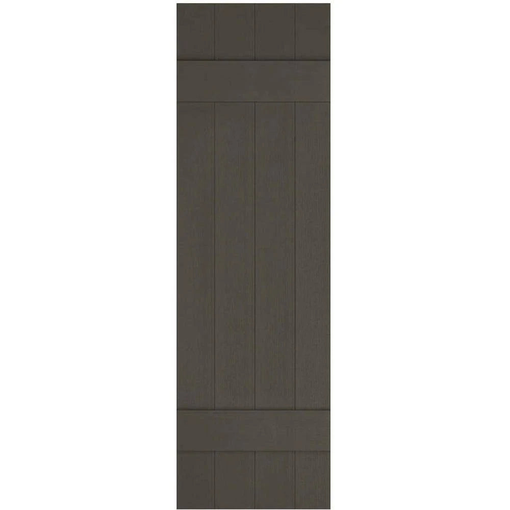 Board-n-Batten Shutters with Shutter-Loks, Per Pair X295