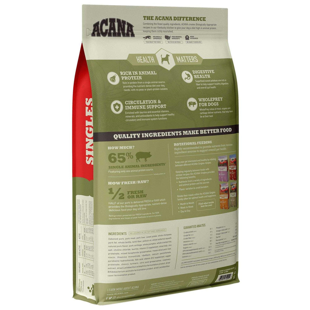 Grain-Free Pork & Squash Dry Dog Food J79587
