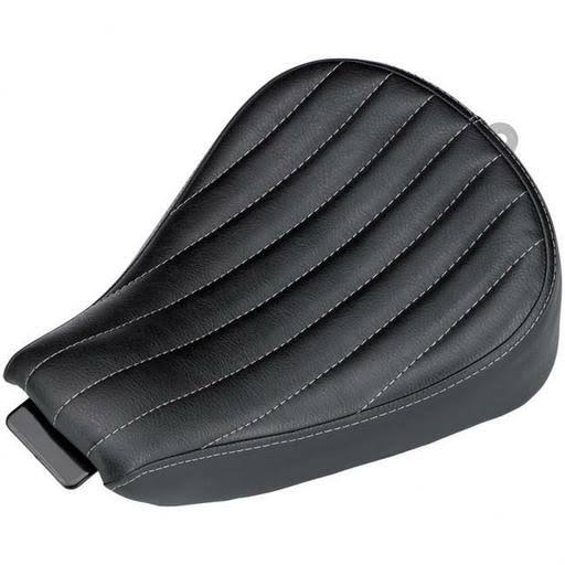 Black Vertical Tuck Solo Seat H209