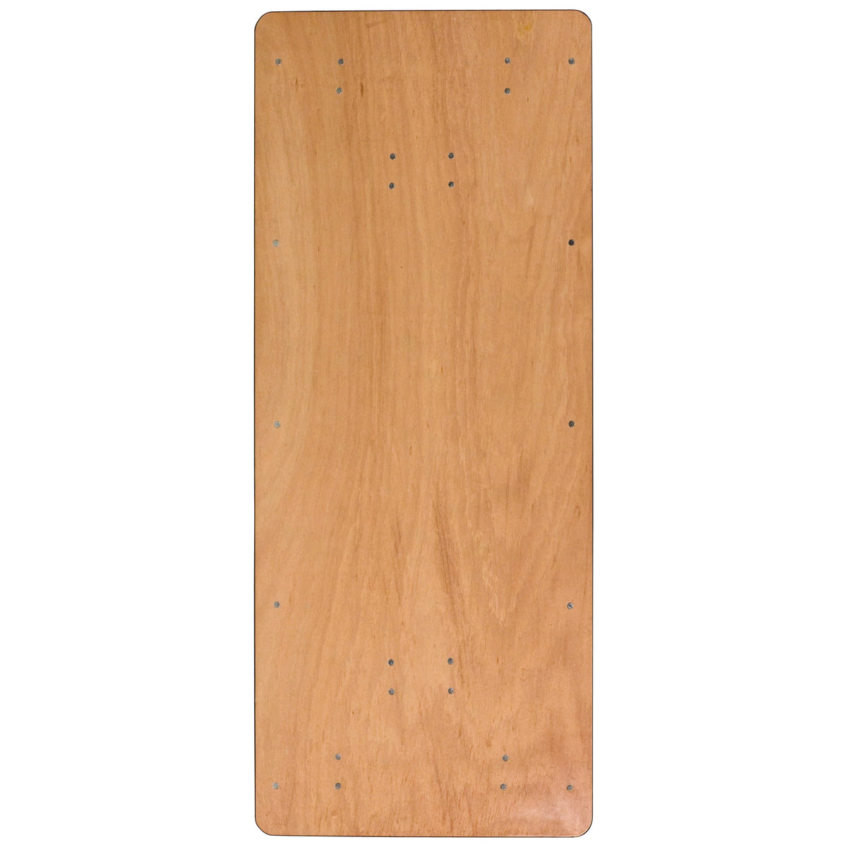 6-Foot Rectangular Wood Folding Banquet Table A6870