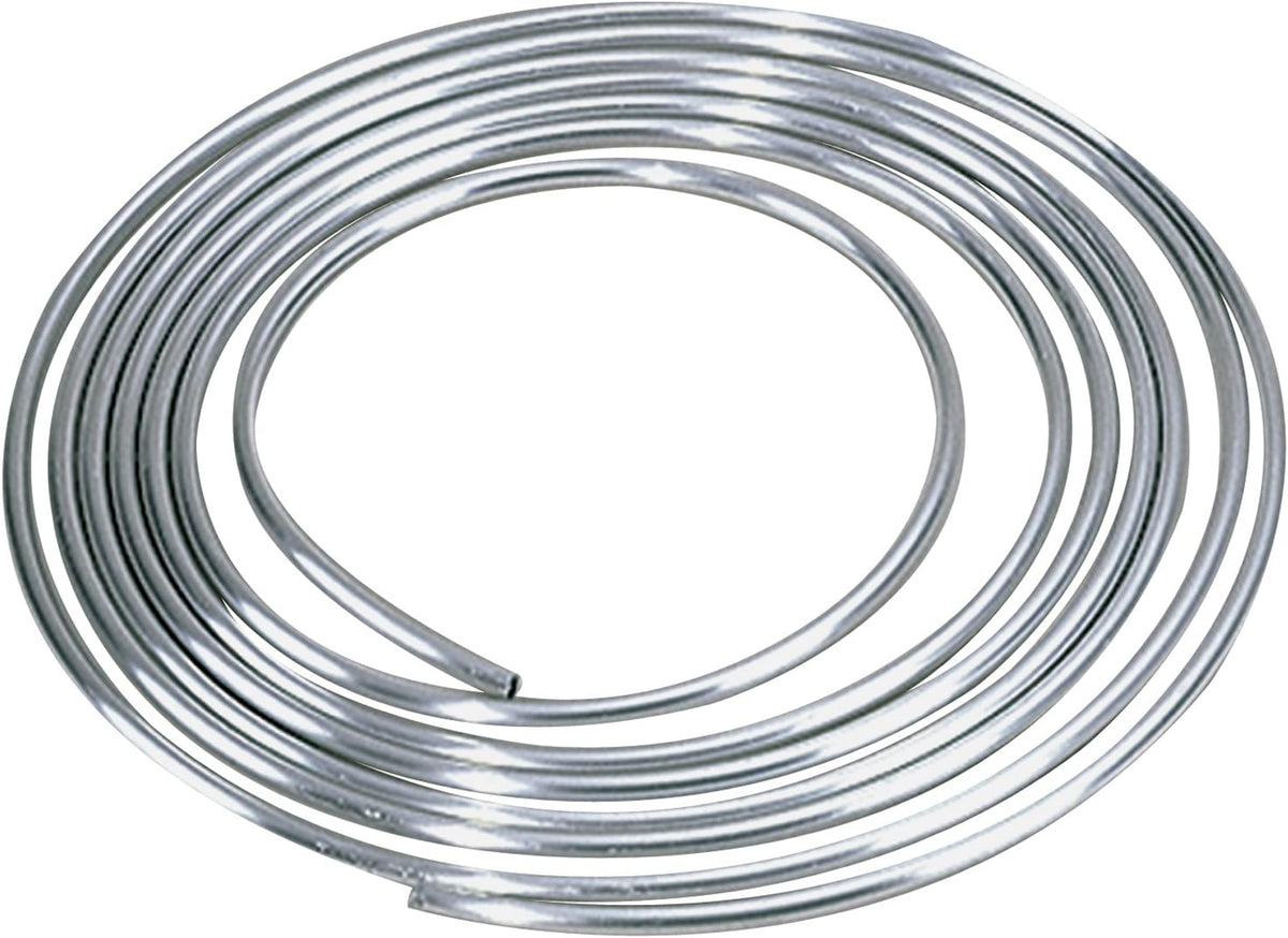 5/8" Diameter 25' Aluminum Coiled Tubing Fuel Line Pack of 2 Q66334