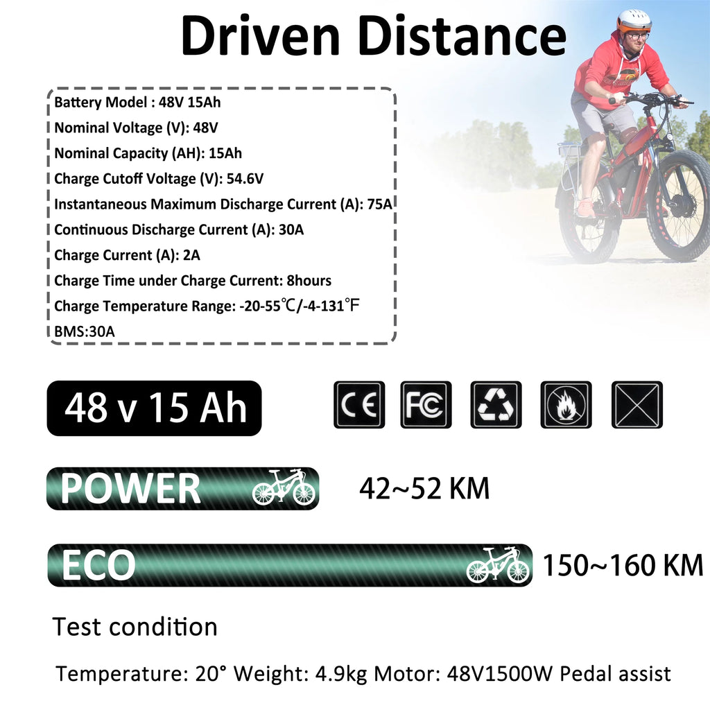 48V 10Ah Lithium Ebike Battery with Charger G762