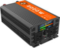 2000 Watts 12V to 110V Modified Sine Wave Power Inverter with Dual AC Outlets and USB Port W669961