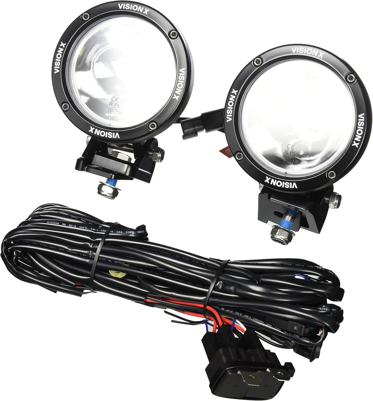 Black 4.5-Inch 25W Narrow LED Light Kit W83938