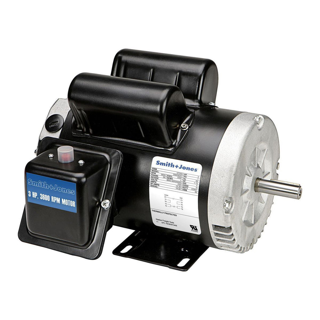 3 HP Compressor Duty Motor I2267